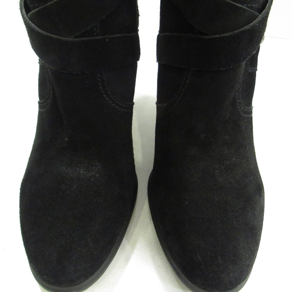 Crown Vintage Hadley Black Suede Boots - Picture 3 of 8